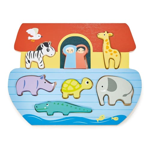 Mentari: Shape Sorting Ark Tray