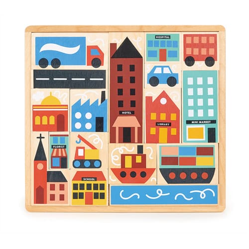 Mentari: Town Puzzle