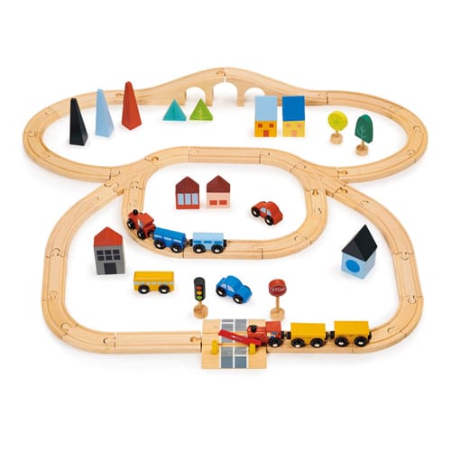 Mentari: Town Train Set