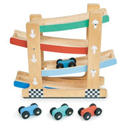 Mentari: Wooden Ramp Racer Toy