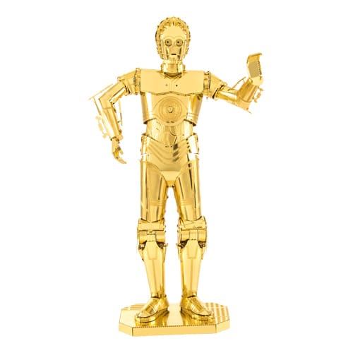 Metal Earth: Star Wars: Gold C-3PO 3D Metal Model Kit