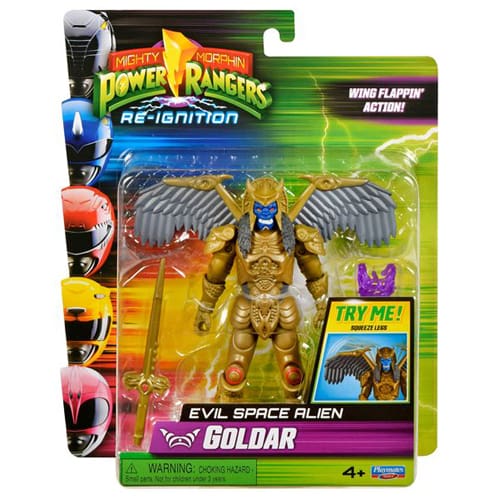 Mighty Morphin Power Rangers Alien Figure - Goldar