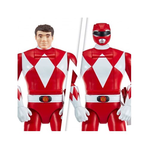 Mighty Morphing Power Rangers Auto Morphin Ranger Figure Red Ranger