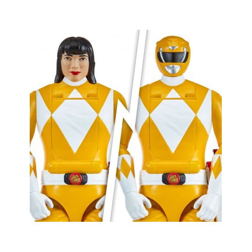 Mighty Morphing Power Rangers Auto Morphin Ranger Figure Yellow Ranger