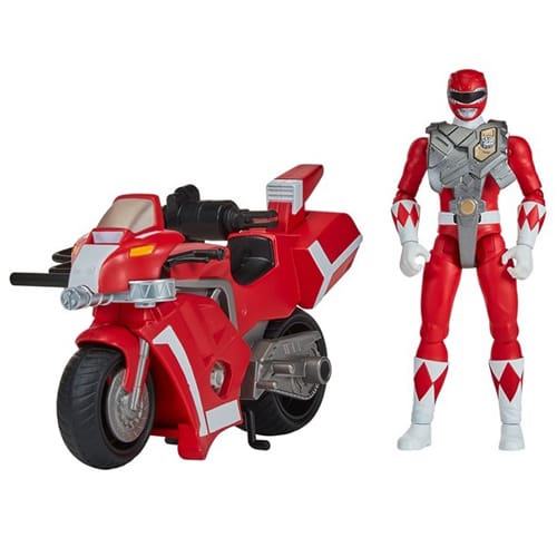 Mighty Morphing Power Rangers Battle Bike Wih Red Ranger