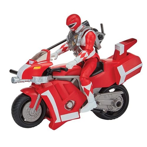 Mighty Morphing Power Rangers Battle Bike Wih Red Ranger