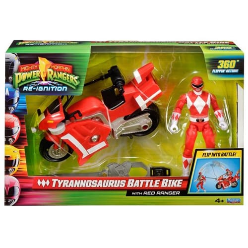 Mighty Morphing Power Rangers Battle Bike Wih Red Ranger