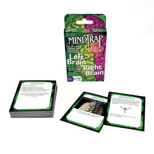MindTrap Cards Left Brain Right Brain