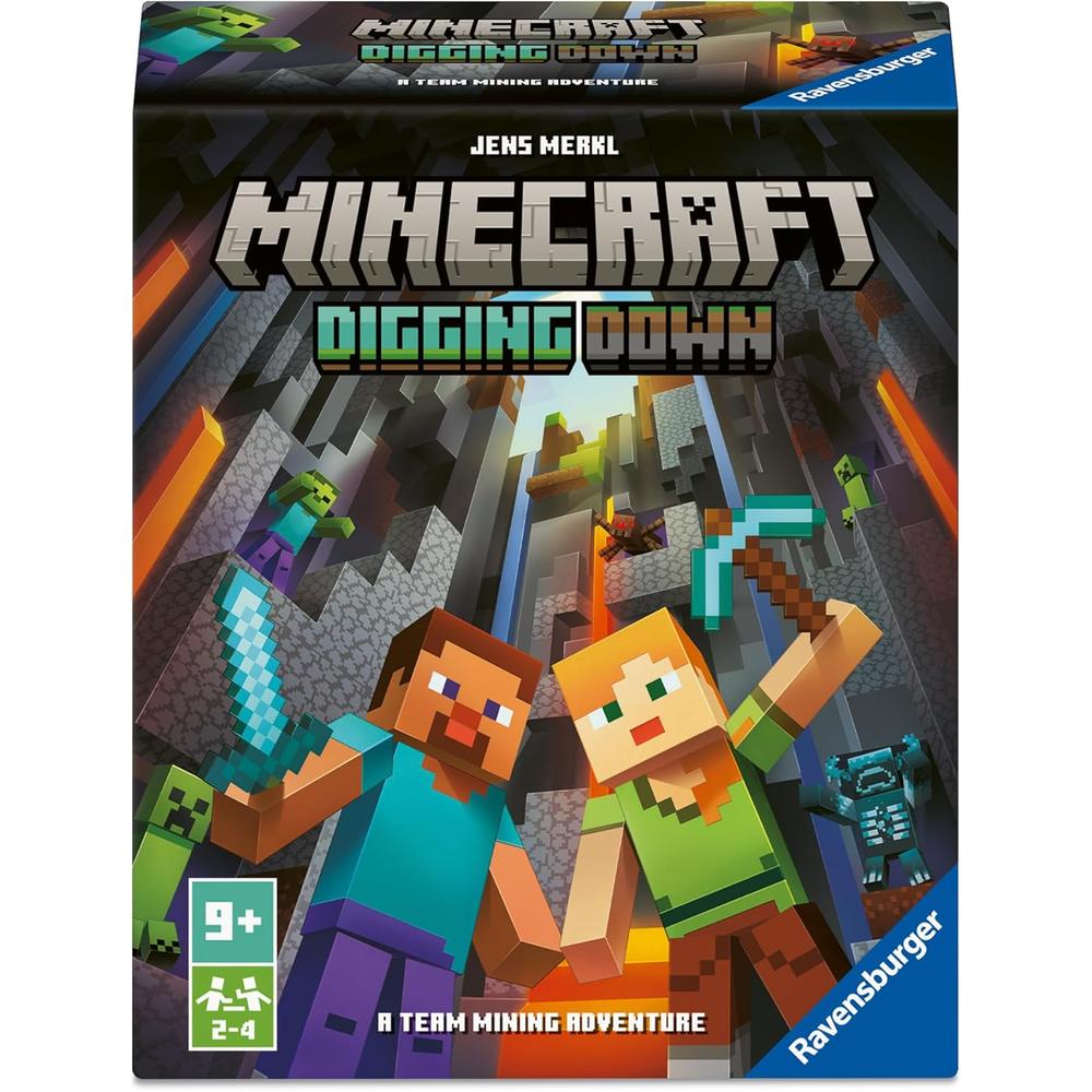 Minecraft Digging Down