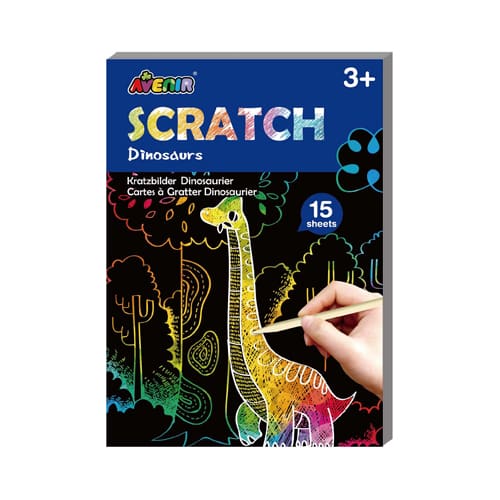 Mini Scratch Book - Dinosaurs
