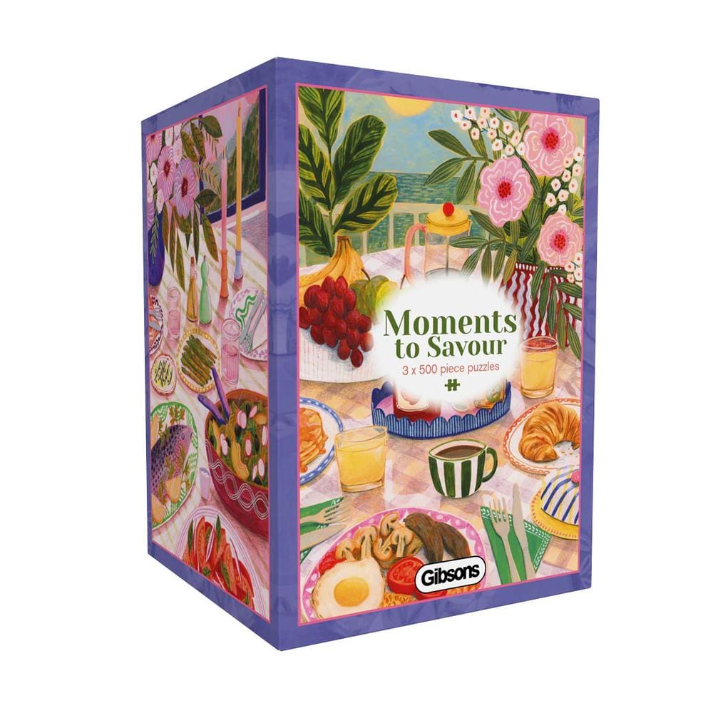 Moments to Savour 3 x 500 piece puzzle