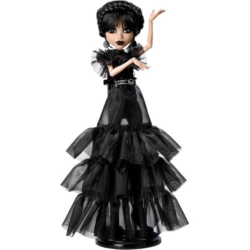 Monster High x Wednesday Doll - Wednesday Rave'n Dress