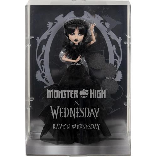 Monster High x Wednesday Doll - Wednesday Rave'n Dress