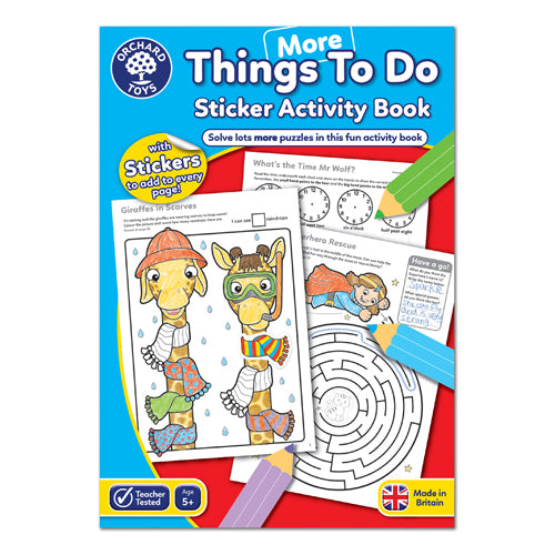 More Things To Do Colouring Book