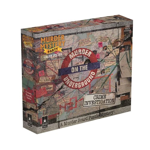 Murder Mystery Puzzle - Murder On The Underground