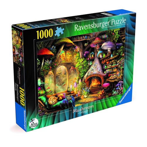 Mushroom Cottage Puzzle - 1000 Pieces