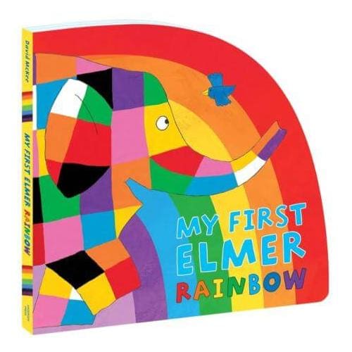 My First Elmer Rainbow Shaped Board Book