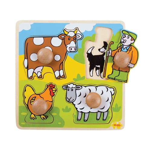 My First Peg Puzzle - Farm