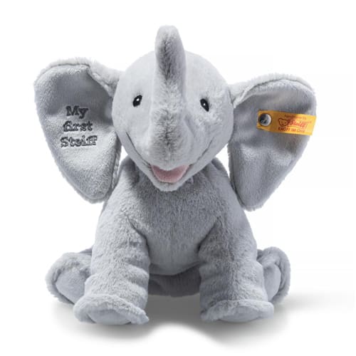 My first Steiff Ellie elephant , light grey