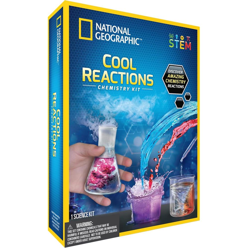 National Geographic Cool Reactions Chemistry Kit