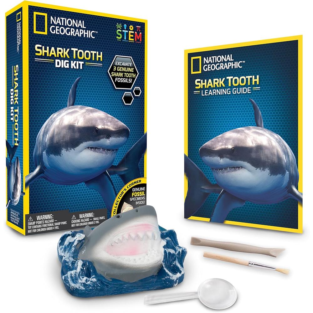 National Geographic - Great White Shark Tooth Dig Kit