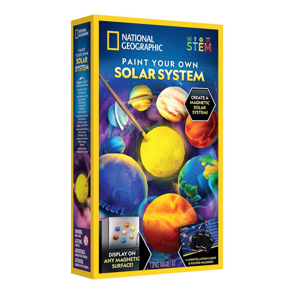 National Geographic Paint Your Own Solar System Magnets
