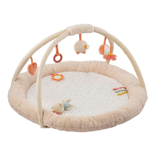 Nattou Mila, Zoe and Lana - Stuffed Playmat with Arches