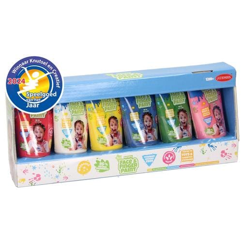 Natural Face and Finger Paints - All -In-One Set