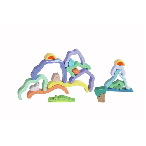 Nature Scene Stacking Blocks