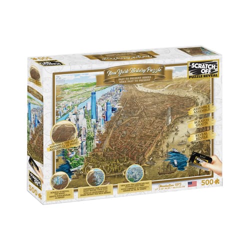 New York Scratch Off Puzzle