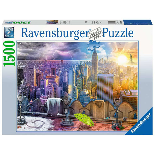 New York Summer and Winter Puzzle (1500 pieces)