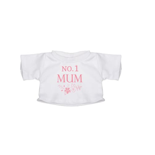No1 Mum T-shirt for Teddy Bear