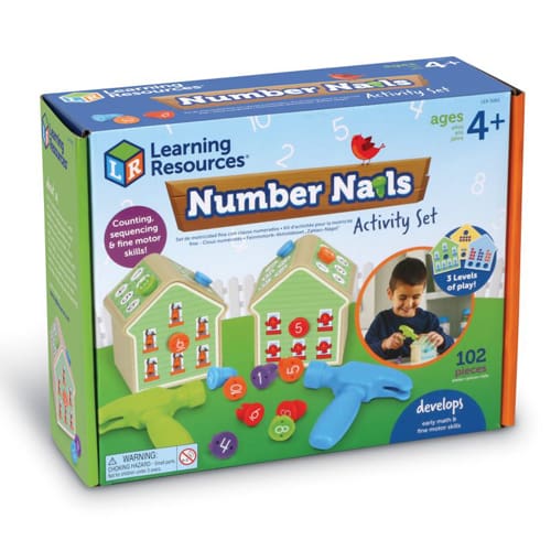 Number Nails! Activity Set