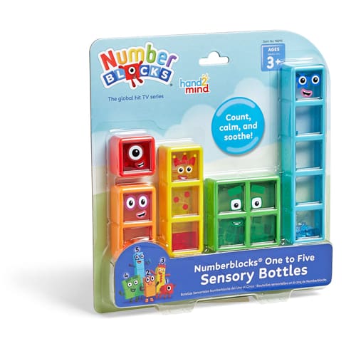 Numberblocks 1-5 Sensory Tubes