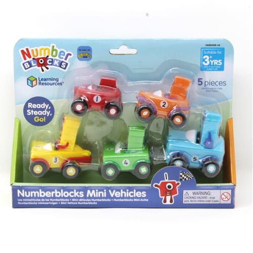 Numberblocks Mini Vehicles Set