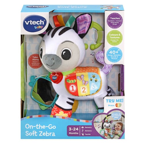 On-the-Go Soft Zebra