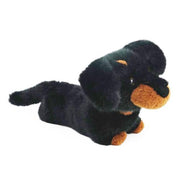 One Love Pumpkin Dachshund Black & Tan Plush