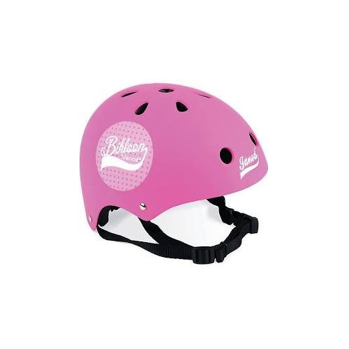 PINK DOTS HELMET FOR BALANCE BIKE