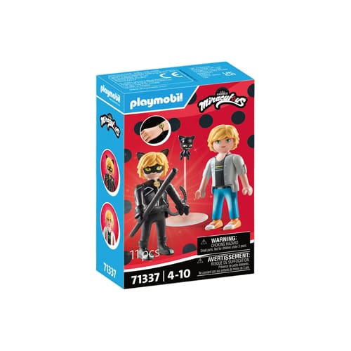 PLAYMOBIL 71337 Miraculous: Adrien & Cat Noir