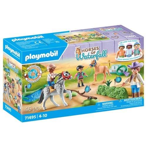 PLAYMOBIL 71495 Horses of Waterfall: Pony Tournament