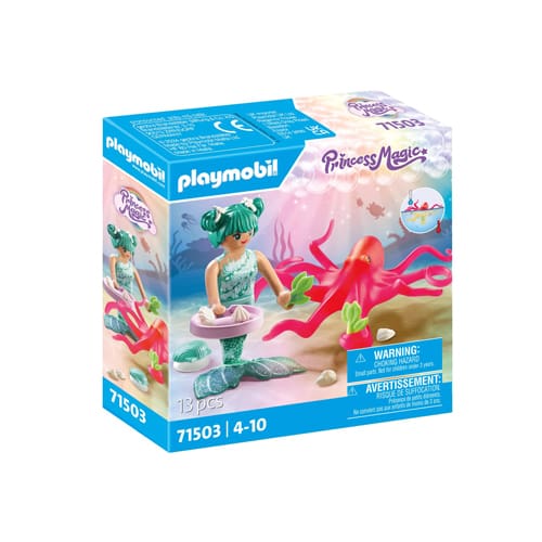 PLAYMOBIL 71503 Princess Magic: Mermaid with Octopus