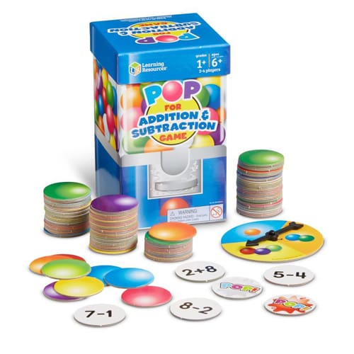 POP For Addition & Subtraction Game