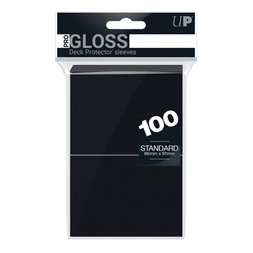 PRO-Gloss Standard Sleeves: Black (100)