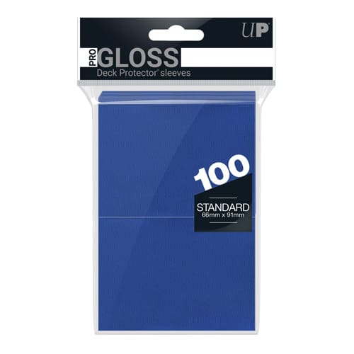 PRO-Gloss Standard Sleeves: Blue (100)