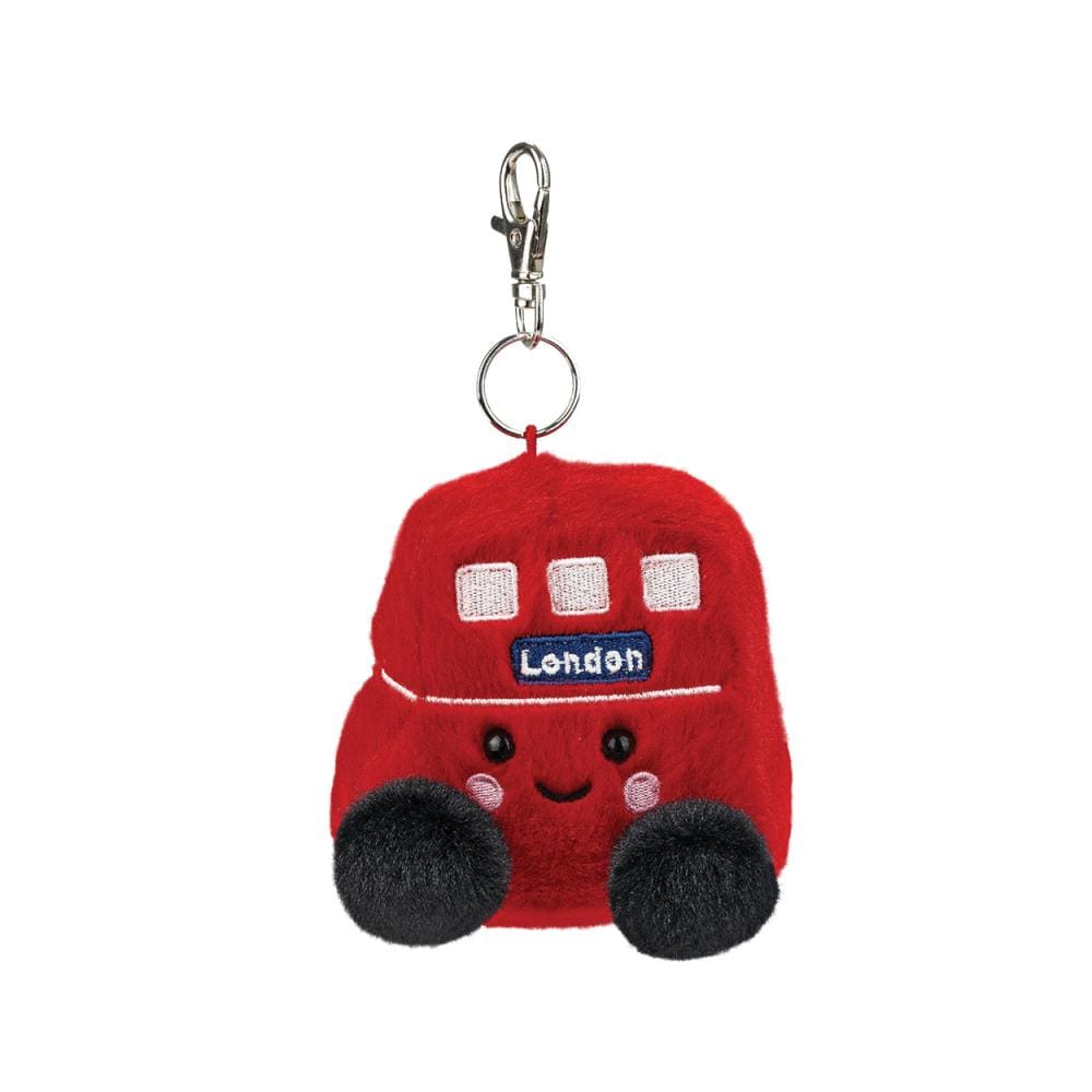 Palm Pals Bertie Red Bus Clip-On 4In