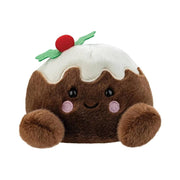 Palm Pals Carol Christmas Pudding Clip-On 4in