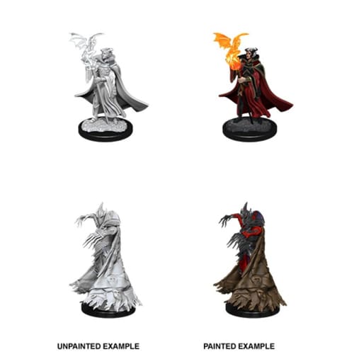 Pathfinder Battles Deep Cuts Unpainted Miniatures (W12) - Cultist & Devil