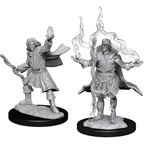 Pathfinder Battles Deepcuts Unpainted Miniatures (Wave 14): Elf Sorcerer Male