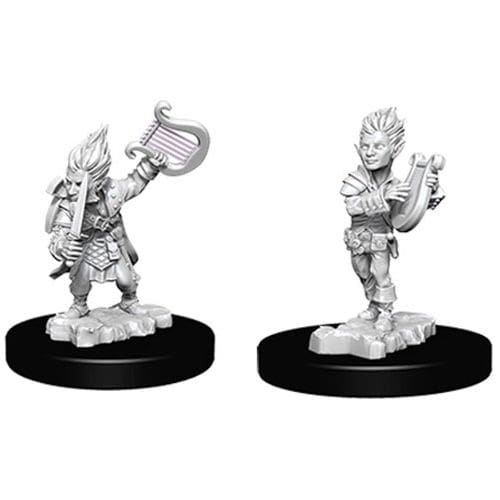 Pathfinder RPG: Deep Cuts Unpainted Miniatures: Gnome Male Bard (Wave 5)