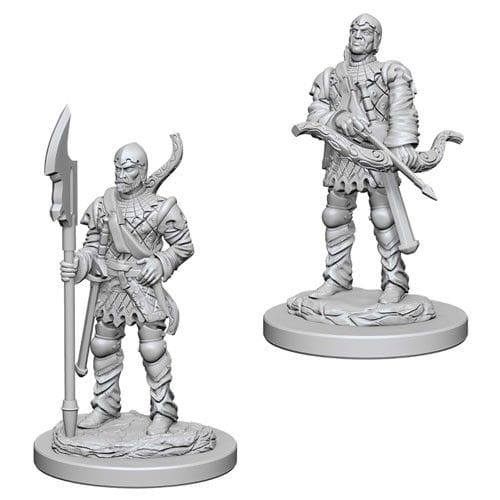 Pathfinder RPG: Deep Cuts Unpainted Miniatures: Town Guards (Wave 4)